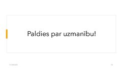 Презентация 'Risku vadība uzņēmumam SIA 
‘’Linas Agro’’ Graudu centrs', 19.