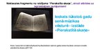 Презентация 'No mutvārdu tradīcijas līdz nošu pierakstam', 7.