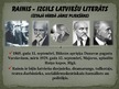 Презентация 'Rainis - izcils latviešu literāts', 1.