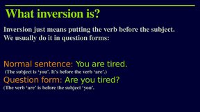 Презентация 'Inversion', 2.