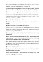 Эссе 'The role of sports in a young person’s life', 7.
