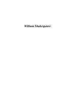 Реферат 'William Shakespeare', 1.