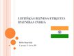 Презентация 'Lietišķās biznesa etiķetes īpatnības Indijā', 1.