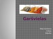 Презентация 'Garšvielas', 1.