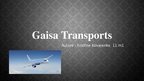 Презентация 'Gaisa transports', 1.