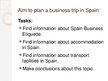 Презентация 'Business Trip to Spain', 2.