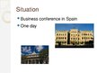 Презентация 'Business Trip to Spain', 4.