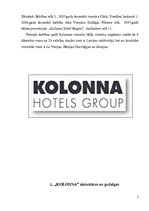 Реферат 'Kolonna Hotel Group', 3.