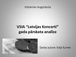 Реферат 'VSIA "Latvijas Koncerti" gada pārskata analīze', 20.