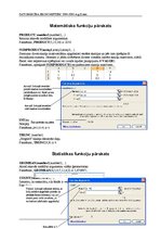 Реферат 'Aprēķini tabulās un darbs ar funkcijām Microsort Excel vidē', 19.