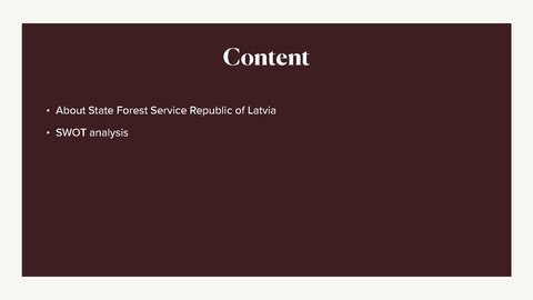 Презентация 'State Forest Service Republic of Latvia', 2.