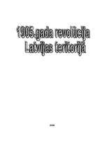 Реферат '1905.gada revolūcija Latvijas teritorijā', 1.
