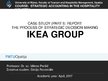 Презентация 'The Process of Strategic Decision Making. "IKEA Group"', 1.