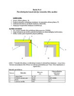 Конспект 'Praktiskie uzdevumi ēkas norobežojošo konstrukciju siltumcaurlaidības, siltuma z', 10.