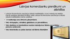 Презентация 'Latvijas komercbankas', 6.