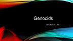 Презентация 'Genocīds', 1.