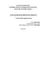 Реферат 'Latgaliskais komponents mākslā', 1.