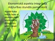 Презентация 'Vides ilgtspējības aspekti mājturības stundās pamatskolā', 10.