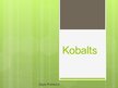 Презентация 'Kobalts', 1.