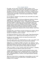 Эссе 'Kino manā dzīvē', 1.