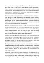 Эссе 'Transport in the UK', 2.