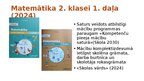 Презентация 'Mācību grāmatas izpēte un analīze Matemātika 2. klasei', 2.