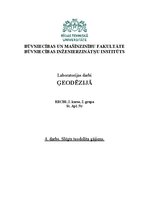 Реферат 'Slēgts teodolīta gājiens', 1.