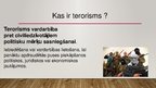 Презентация 'Terorisms', 2.