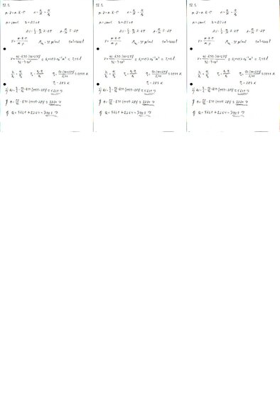 Конспект 'Fizikas uzdevumu risinājumu apkopojums. Pirmais termodinamikas likums.', 1.