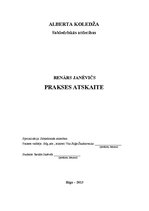 Отчёт по практике 'Prakses atskaite SIA "Comperio"', 1.