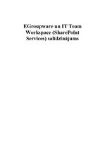 Реферат 'EGroupware un IT Team Workspace salīdzinājums', 1.