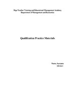 Отчёт по практике 'Qualification Practice Materials', 1.