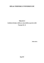Конспект 'Asinhronā dzinēja vadības un aizsardzības aparātu izvēle', 1.