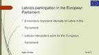 Презентация 'European Parliament. Eiropas Parlaments', 6.