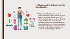 Презентация 'The Importance of Healthy Lifestyle', 3.