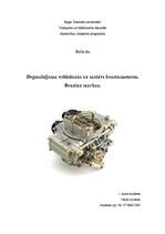 Реферат 'Degmaisījuma veidošanās un sastāvs benzīnmotoros', 1.