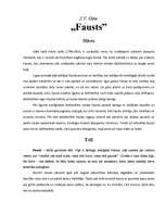 Конспект 'J.V.Gēte - "Fausts"', 1.