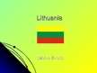 Презентация 'Lithuania', 1.