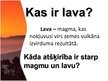 Презентация 'Magma un lava', 5.