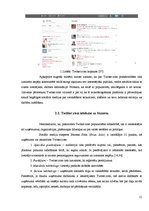 Реферат 'Sociālā tīkla Twitter.com ietekme uz biznesa attīstību Latvijā', 12.