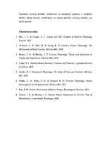 Эссе 'Muskuļu fizioloģijas mehānismi un to nozīme cilvēka organismā', 7.