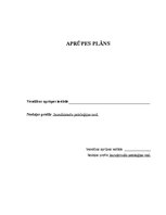 Отчёт по практике 'Aprūpes plāns', 1.