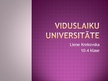 Презентация 'Viduslaiku universitāte', 1.