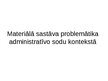 Конспект 'Materiālā sastāva problemātika administratīvo sodu kontekstā', 1.