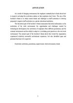 Дипломная 'Tendences un izaicinājumi personāla motivēšanā un tās pilnveides iespējas privāt', 3.