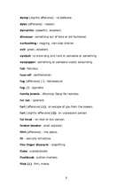Конспект 'The Vocabulary of the English Slang', 6.