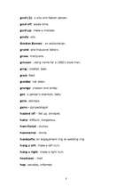 Конспект 'The Vocabulary of the English Slang', 8.