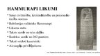 Презентация 'Hammurapi likumi, Divpadsmit tabulu likumi, Manu likumi', 2.