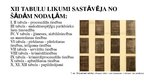 Презентация 'Hammurapi likumi, Divpadsmit tabulu likumi, Manu likumi', 8.