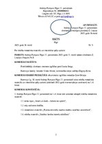 Образец документа 'Rīkojums un akts', 2.